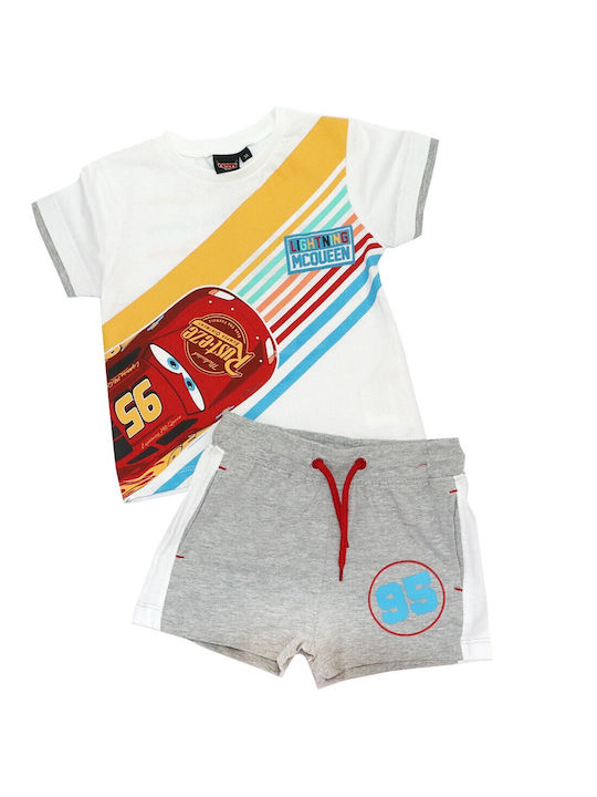 Disney Kids Set with Shorts Summer 2pcs White