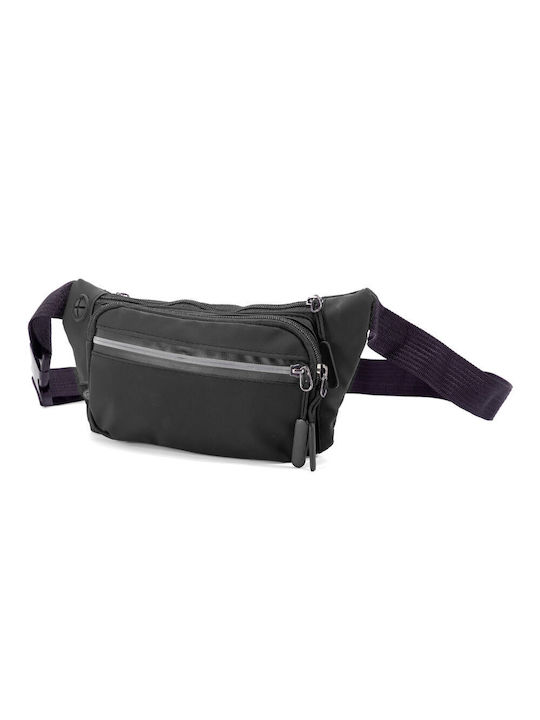 Benzi Men's Waist Bag Black