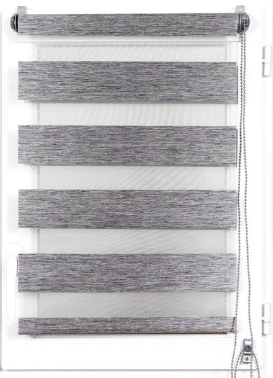 Roller Blinds Partial Blackout Double Gray W75xH180cm 352575180958