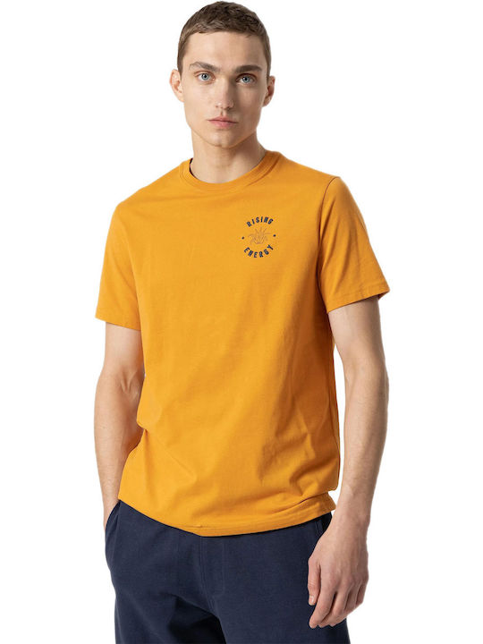 Tiffosi Ανδρικό T-shirt Κοντομάνικο Πορτοκαλί