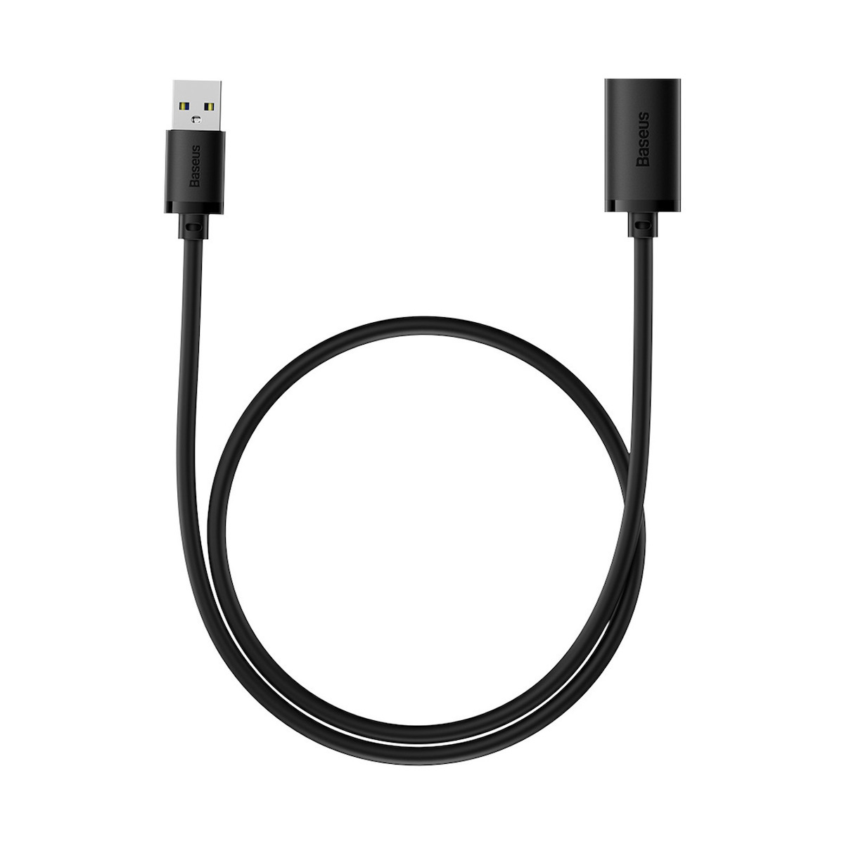 Baseus Καλώδιο Επέκτασης USB 2.0 AirJoy Series (Αρσενικό σε Θηλυκό), 0.5m (Μαύρο)