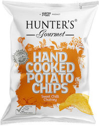 Hunter's Gourmet Kartoffelchips mit Geschmack Süßer Chili 125gr 333000032-1