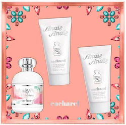 Cacharel Anais Anais Damen Set mit Body Lotion 3Stück