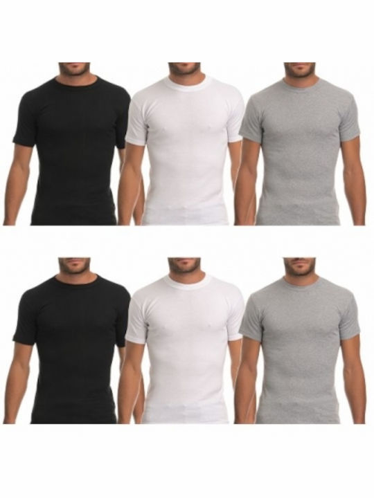 Onurel Men's Short Sleeve Undershirts 6Pack 585
