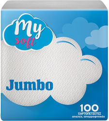 My Soft Jumbo Χαρτοπετσέτες 100Φύλλα 0,175kg