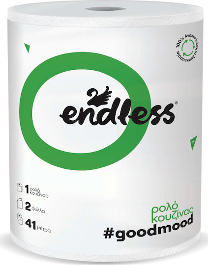 Endless Goodmood Кухненска хартия Ролка 2 Листа (385гр/Ролка)