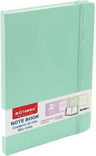 Motarro Notebook 100 Sheets A5 Green
