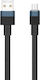 Remax RC-C001 Regular USB 2.0 to micro USB Cable Μαύρο 1m