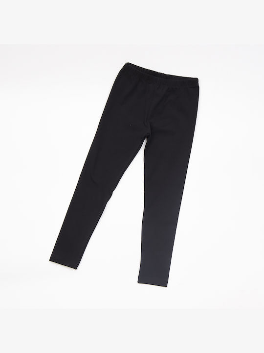 Trax Leggings pentru Copii Lung Negru