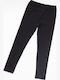 Kinder Leggings Lang Schwarz