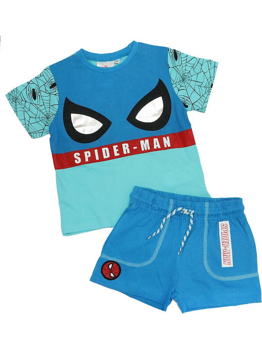 Kinder-Set mit Shorts Sommer 2Stück Blau
