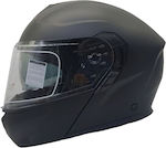 Faseed FSD 917 Black Matt Motorradhelm Aufklappbar ECE 22.06