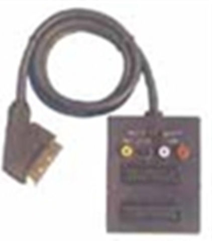 Tele Μετατροπέας Scart male σε RCA / Scart female 1τμχ 4615