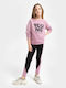 Kids' Set with Leggings Winter 2pcs Pink