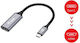 Equip Μετατροπέας USB-C male σε HDMI female Γκρι 1τμχ 133491