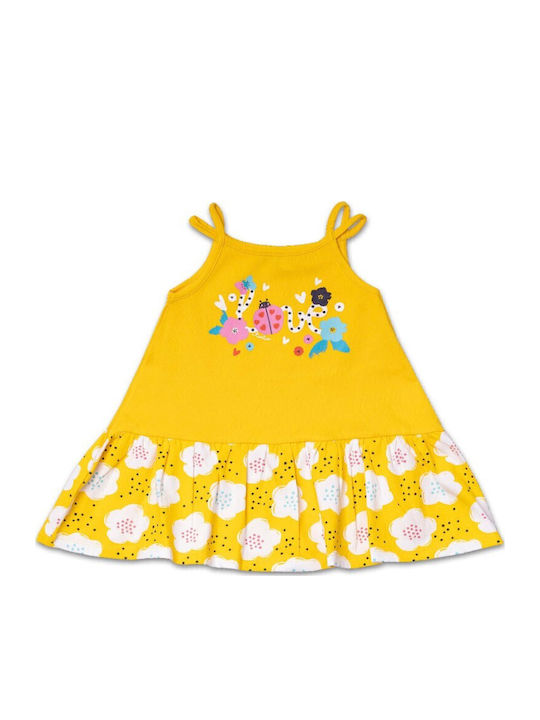 Rochie pentru Copii Fără mâneci Galben