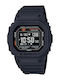 Casio G-shock Ceas Digital Pentru Bărbați 45mm Automat Cu Curea Din Cauciuc Neagră