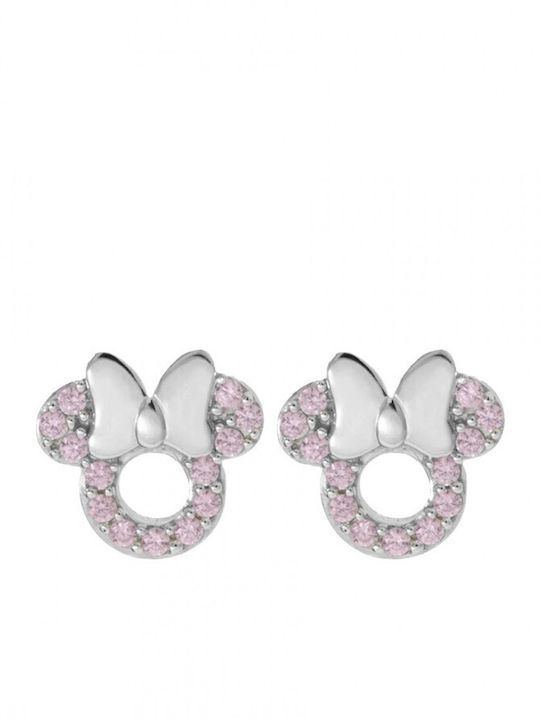 Hypoallergenic Silver Studs Kids Earrings with Stones