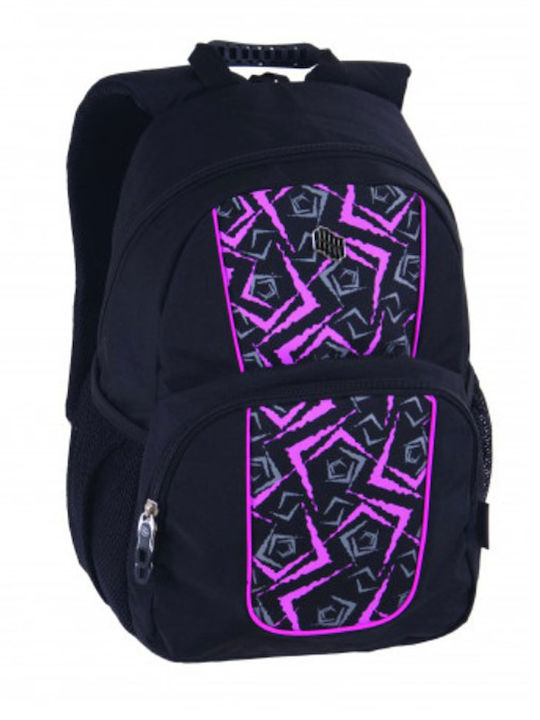 Pulse Schulranzen Rucksack Junior High-High School Rosa mit Flaschenhalter