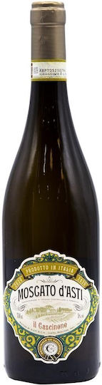 Il Cascinone Κρασί Moscato Bianco Λευκό Ξηρό Ημιαφρώδες 750ml