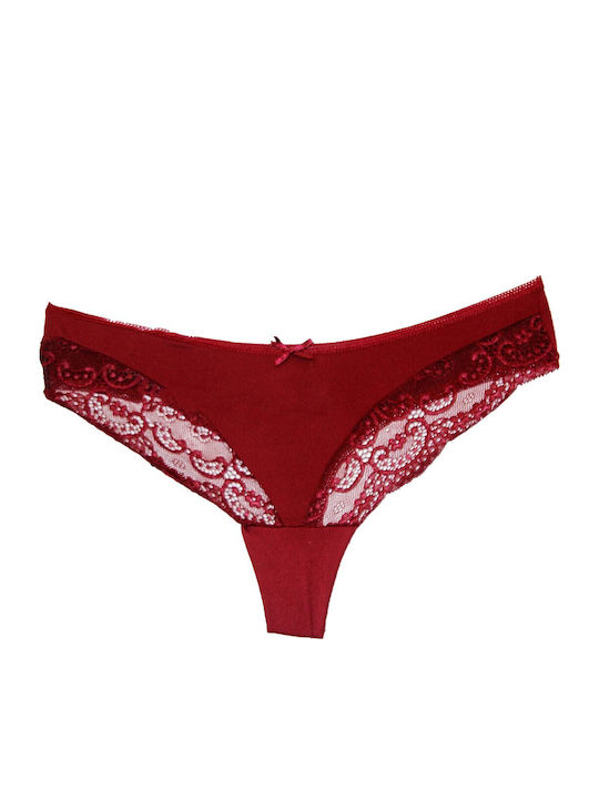 Papatya Ic Giyim Femeie Brazilia Burgundy