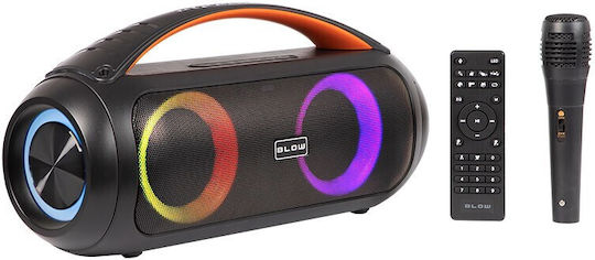 Blow Boxă Karaoke Cu Microfon Cu Fir Și Efecte De Iluminare Boombox 30-356# Negru
