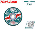 Total X Δίσκος Κοπής Μέταλλο 76mm