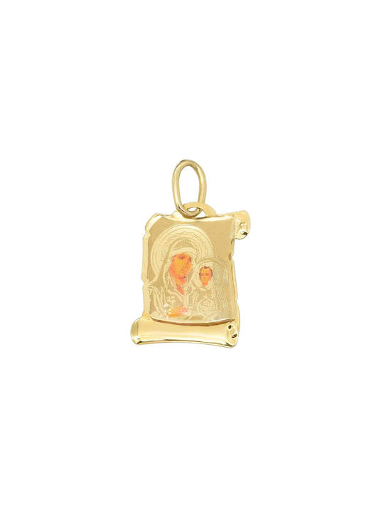 Pendant Kids Talisman from Gold 9K ΦΥ290-0