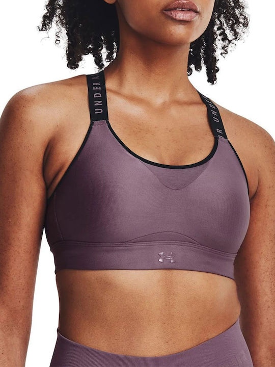 Under Armour Γυναικείο Αθλητικό Μπουστάκι Μωβ