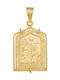 Pendant Kids Talisman with Virgin Mary from Gold 14K 039785