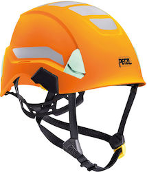 Petzl Strato Hi-Viz Работна Каска За Строителна Площадка Оранжева