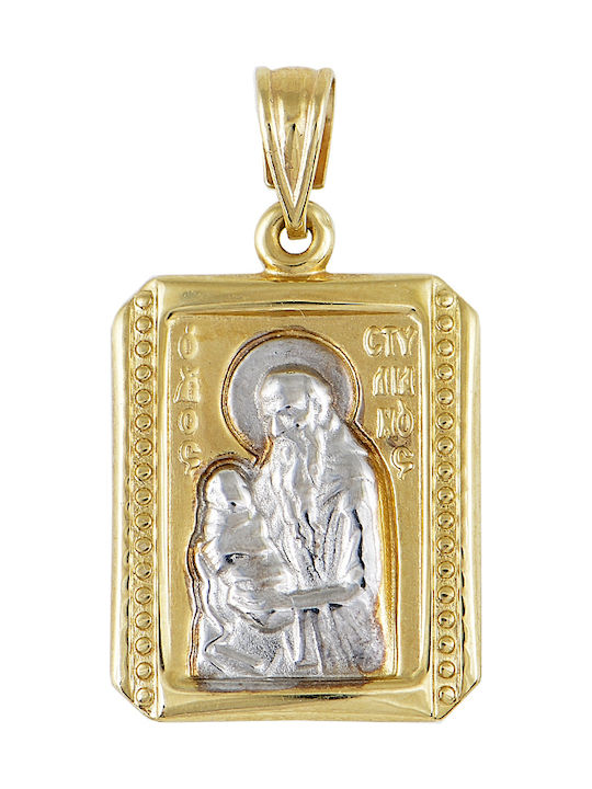 Pendant Kids Talisman from Gold 14K ΚΟ50