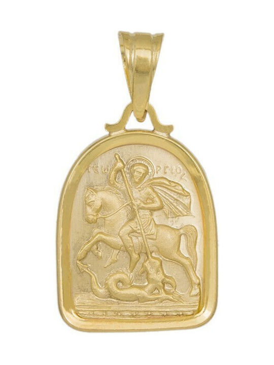 Anhänger Kinder Amulett aus Gold 14K 039787