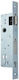 Cisa Recessed Lock Front door with Cylinder and Center 35mm Silver