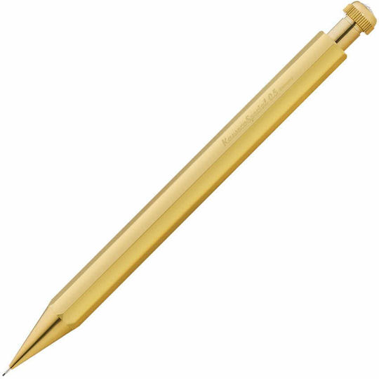 Kaweco Special Mechanical Pencil made of Brass 1pcs Gold