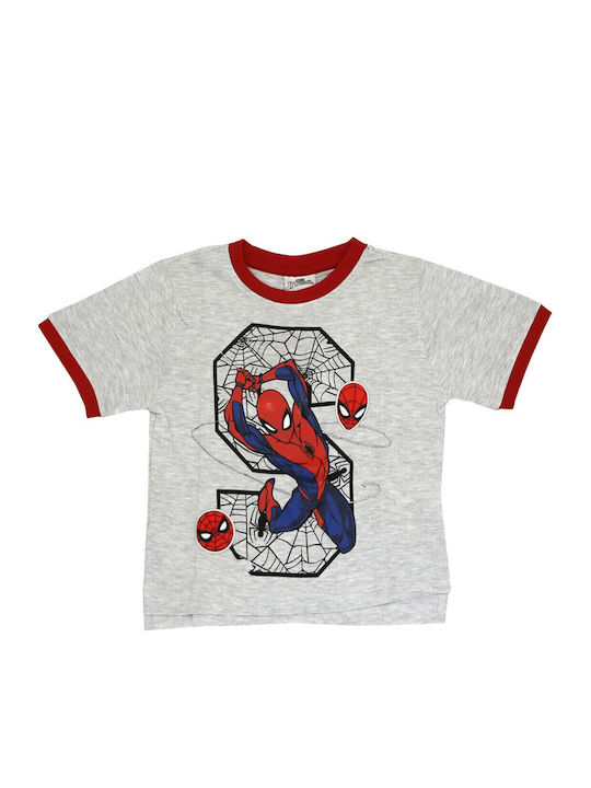 Marvel Παιδικό T-shirt Γκρι