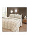 Lino Home Iconic Сет Калъфки за Възглавници с корица за плик Бежов 50x70см.