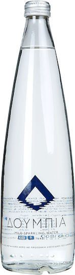 Doumpia Kohlensäurehaltig Wasser Natürliches Mineralwasser in einer Glasflasche 1x0.75Es