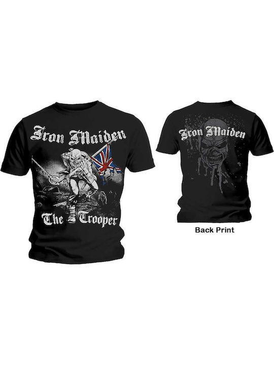 Trooper T-shirt Iron Maiden Black