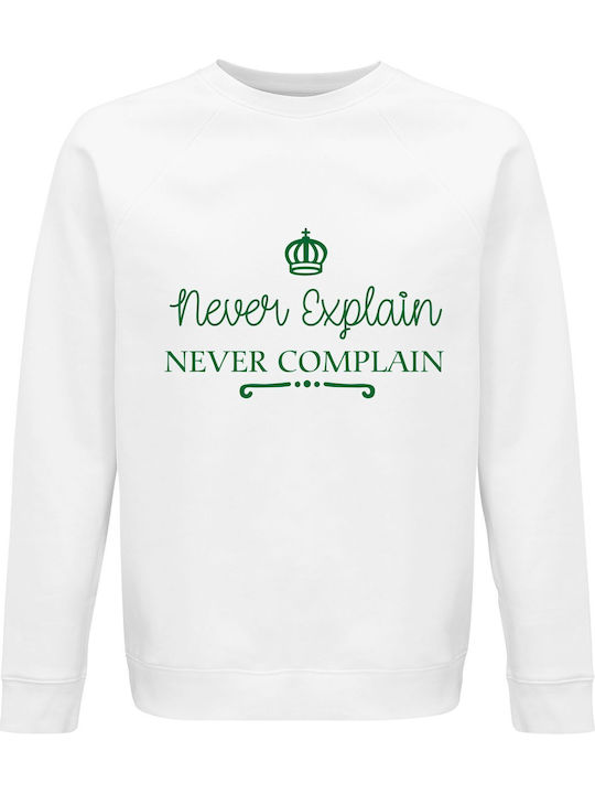 Never Sweatshirt White