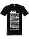 We T-shirt Harry Potter Schwarz Baumwolle