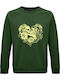 Skull Sweatshirt Green