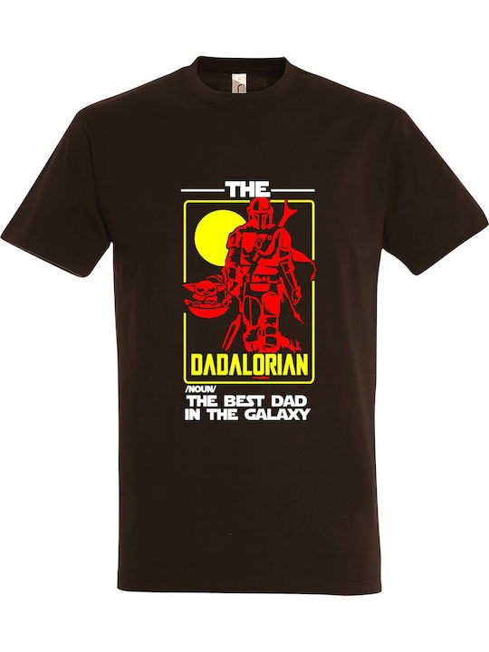 Best DAD T-shirt Krieg der Sterne Braun Baumwolle