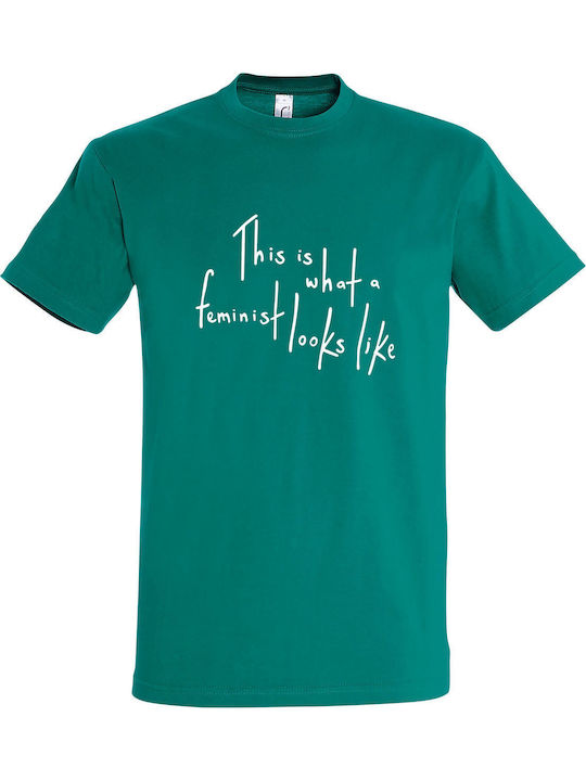 What a T-shirt Green Cotton