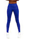 Lismina Frauen Leggings Blau