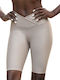 Lismina Frauen Fahrrad Leggings Beige