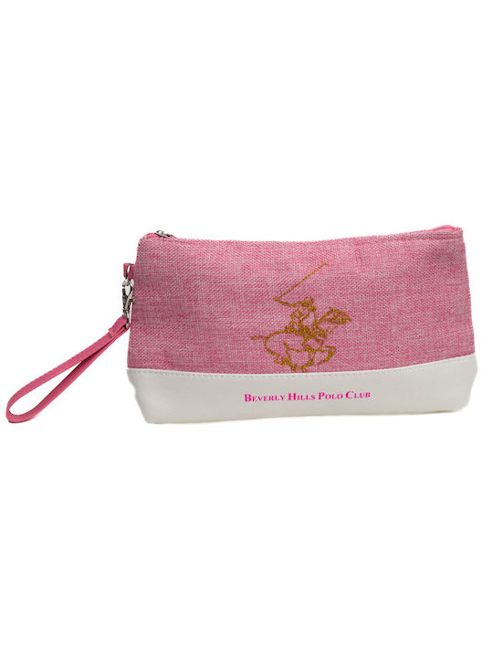 Beverly Hills Polo Club Toiletry Bag in Fuchsia color