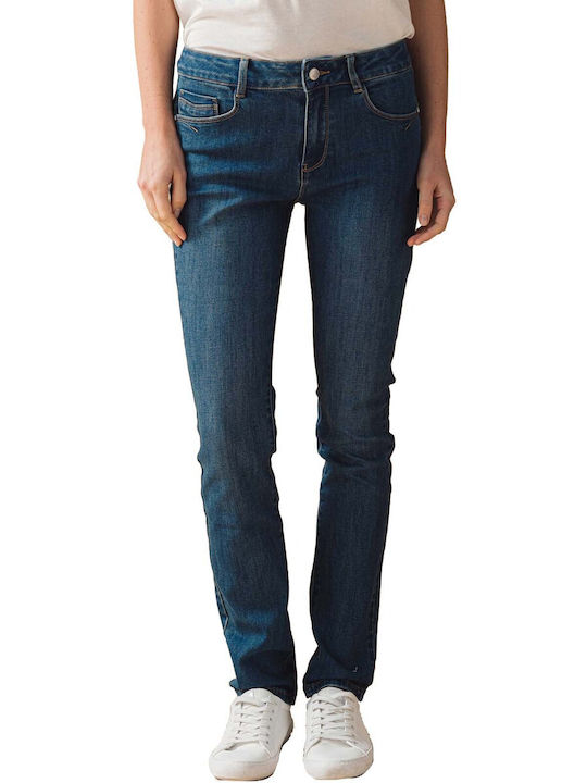 C'est Beau La Vie Damenjeanshose Mittlere Taille Push Up in Schlanker Passform