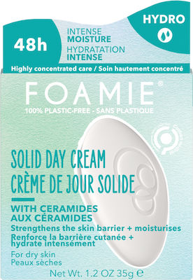 Foamie Solid 48ωρη Κρέμα Προσώπου Ημέρας για Ενυδάτωση με Ceramides