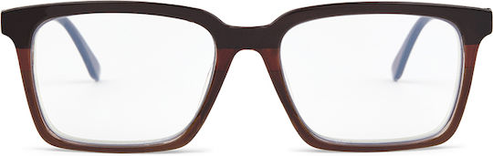 Nordic Vision Borgholm Reading Glasses +1.00 in Burgundy Color